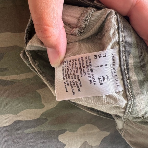 Barrel Leg Camo Cargo Pants - Picture 5 of 8
